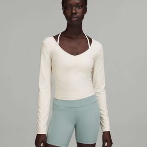 Lululemon Align Long Sleeve Shirt White Opal